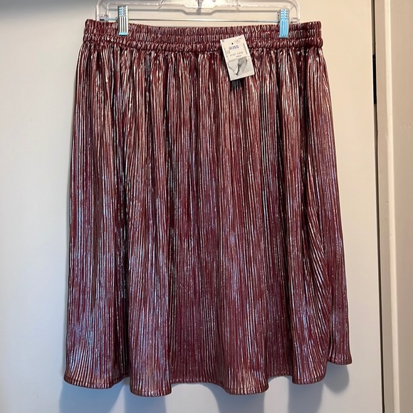 Gypsie Blu Dresses & Skirts - NWT Red and Silver skirt